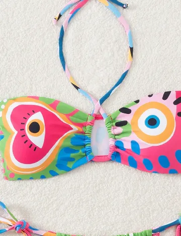 Costum de baie Musera, mix culori