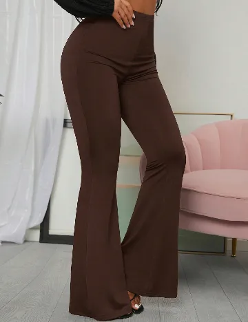 Pantaloni SHEIN, maro