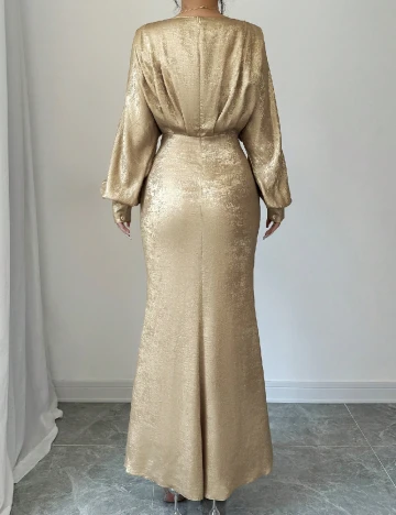 Rochie lunga SHEIN, auriu