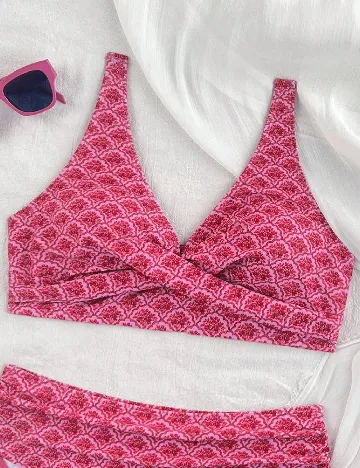 Costum de baie SHEIN, roz