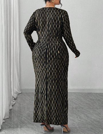 Rochie lunga SHEIN CURVE, negru