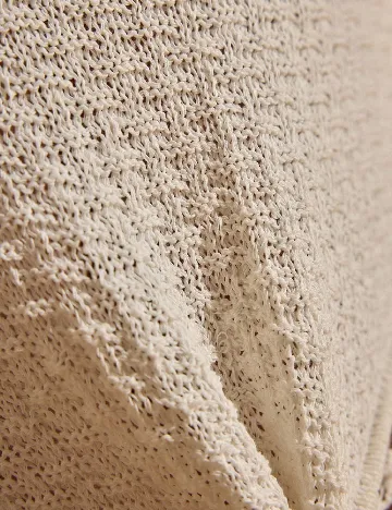 Rochie de plaja SHEIN, ecru