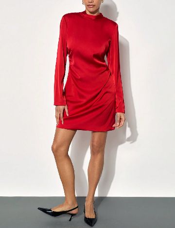 Rochie scurta SHEIN, rosu