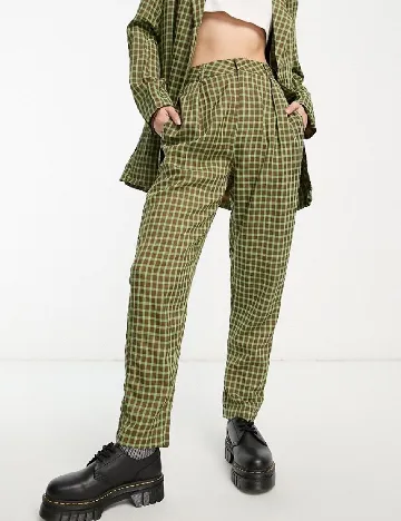 Pantaloni Heartbreak, verde