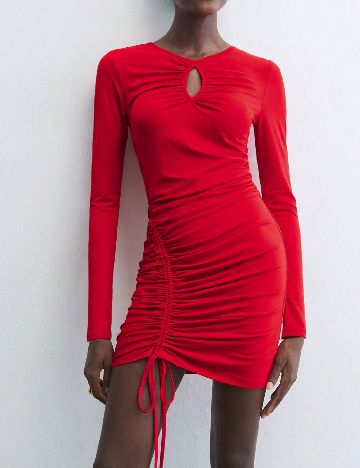 Rochie scurta SHEIN, rosu