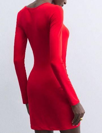 Rochie scurta SHEIN, rosu