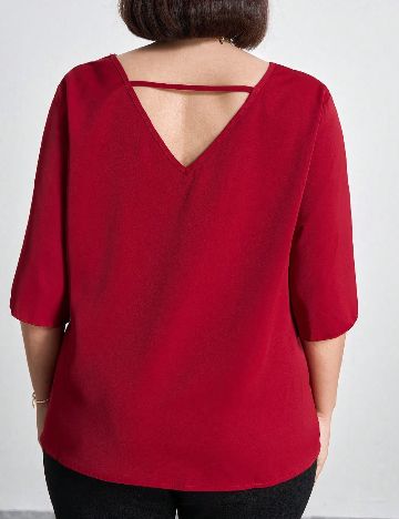 Bluza SHEIN CURVE, rosu