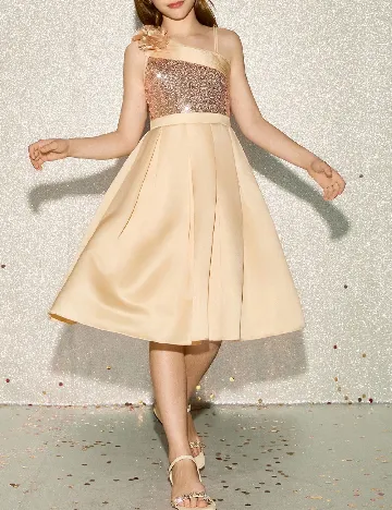 Rochie Shein Kids, crem