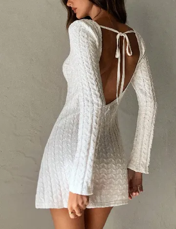 Rochie scurta SHEIN, alb