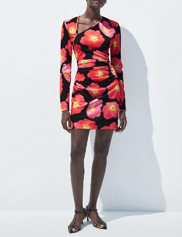 Rochie scurta SHEIN, floral