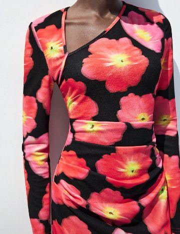 Rochie scurta SHEIN, floral