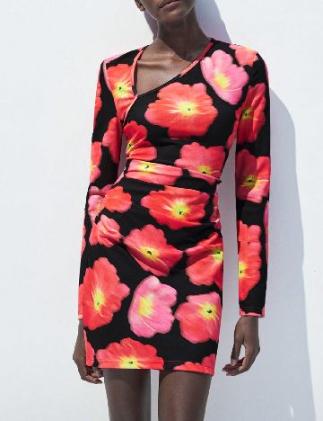 Rochie scurta SHEIN, floral