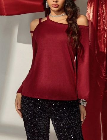 Bluza SHEIN, rosu