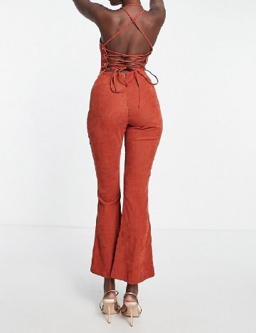 Salopeta ASOS, caramiziu