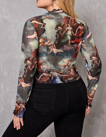 Bluza SHEIN CURVE, mix culori