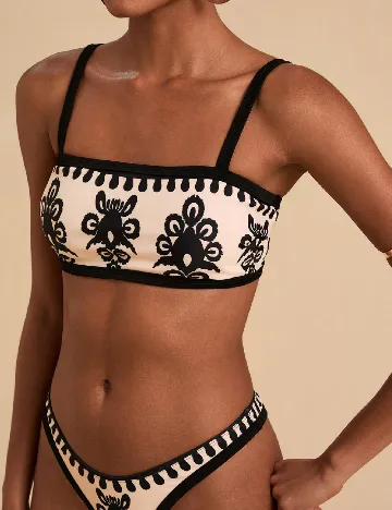 Costum de baie SHEIN, bej