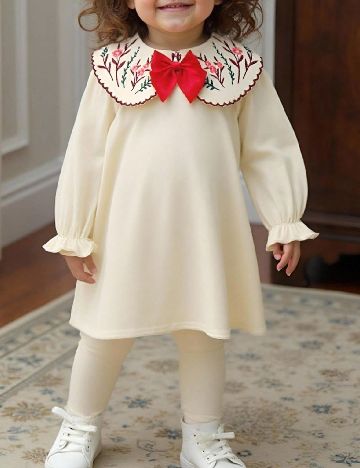 Rochie Cozy Pixies, bej