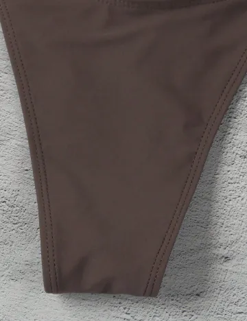 Costum de baie SHEIN, maro