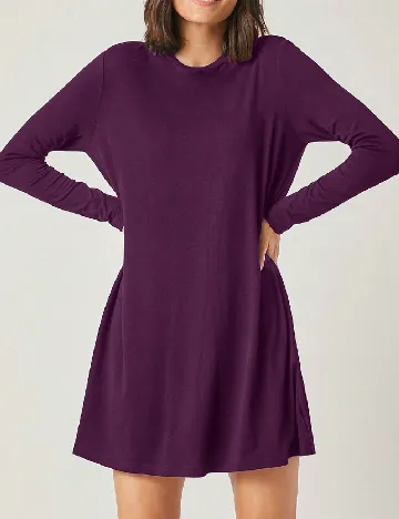 Rochie de noapte SHEIN, mov