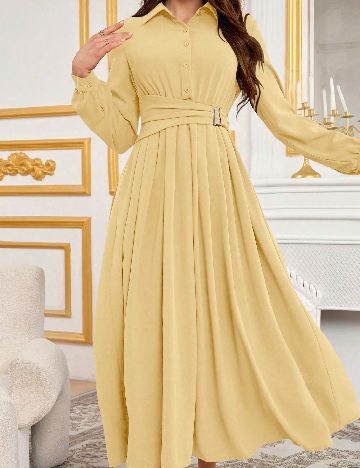 Rochie lunga SHEIN, galben
