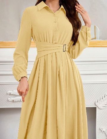 Rochie lunga SHEIN, galben