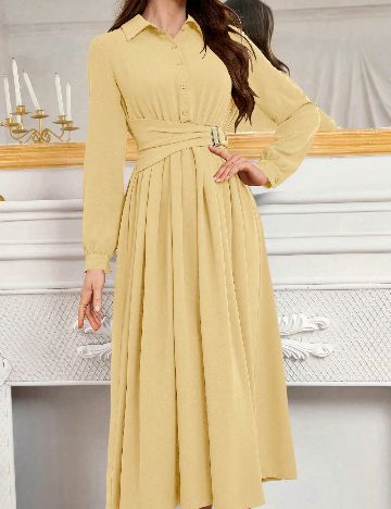 Rochie lunga SHEIN, galben