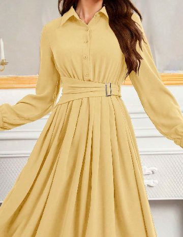 Rochie lunga SHEIN, galben