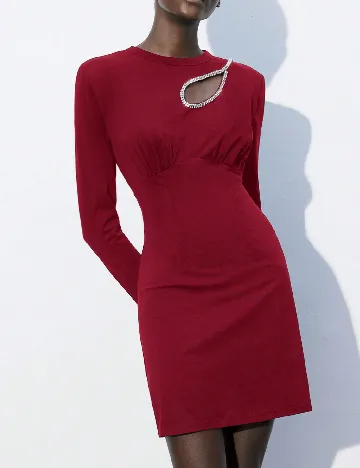 Rochie scurta SHEIN, visiniu