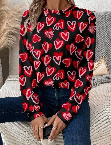 Bluza Emery Rose, mix culori