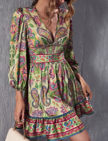 Rochie scurta SHEIN, mix culori