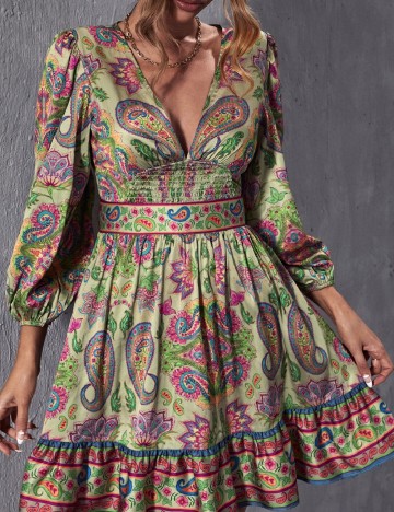 Rochie scurta SHEIN, mix culori