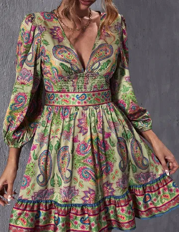 Rochie scurta SHEIN, mix culori