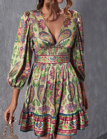 Rochie scurta SHEIN, mix culori