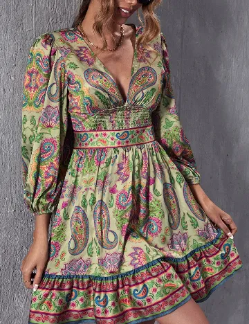 Rochie scurta SHEIN, mix culori