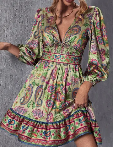 Rochie scurta SHEIN, mix culori