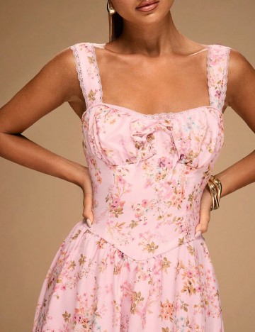 Rochie lunga SHEIN, roz