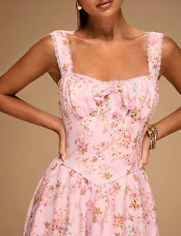 Rochie lunga SHEIN, roz