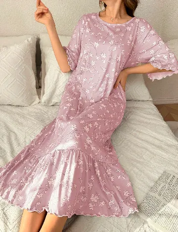 Rochie de noapte SHEIN, roz