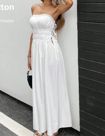 Rochie lunga SHEIN, alb