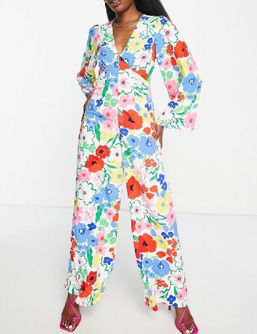 Salopeta ASOS, floral print