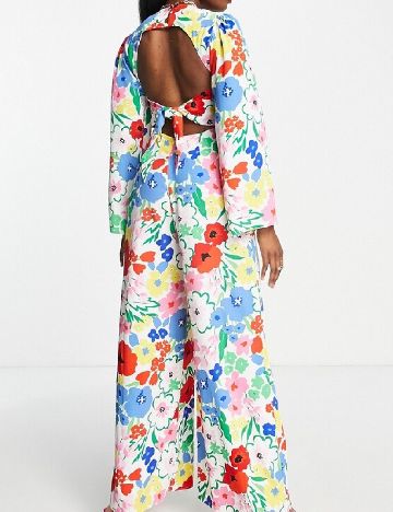 Salopeta ASOS, floral print
