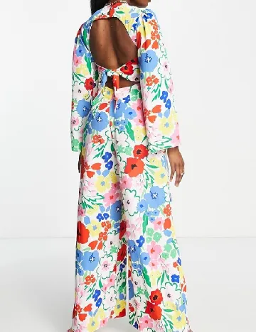 Salopeta ASOS, floral print