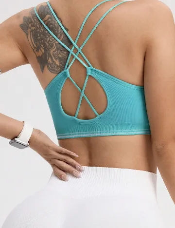 Bustiera SHEIN, albastru