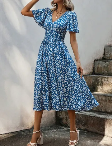 Rochie medie SHEIN, albastru