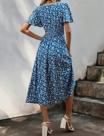 Rochie medie SHEIN, albastru