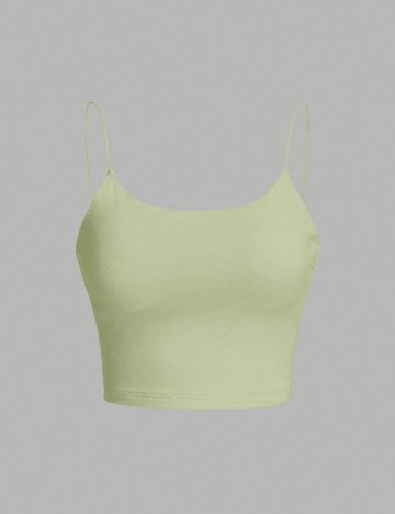 Top SHEIN, verde