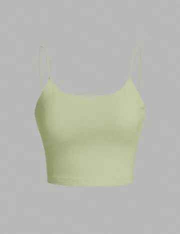 Top SHEIN, verde