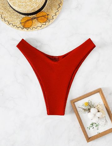 Chilot de  baie SHEIN, rosu