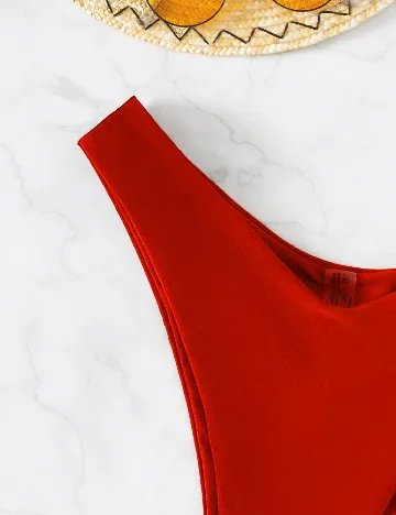 Chilot de  baie SHEIN, rosu