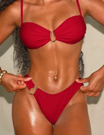 Costum de baie SHEIN, rosu